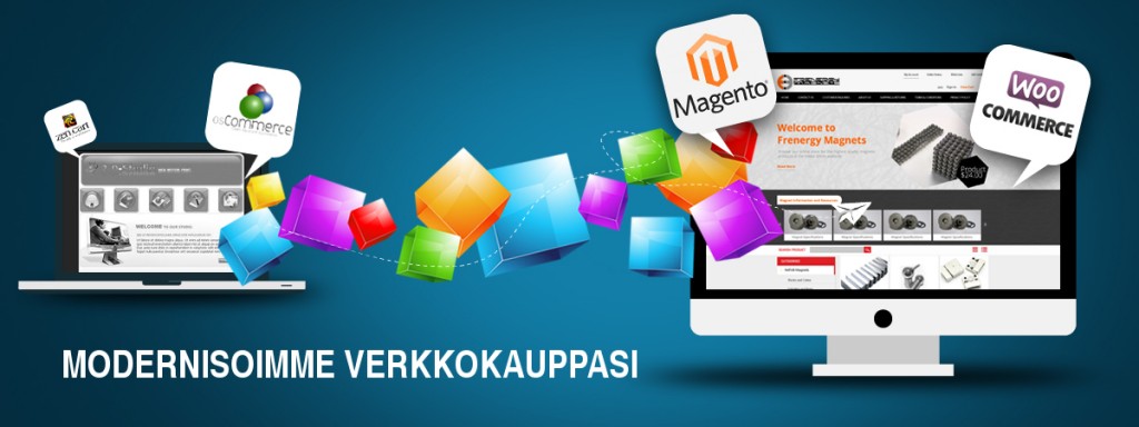Uudistamme verkkokauppasi