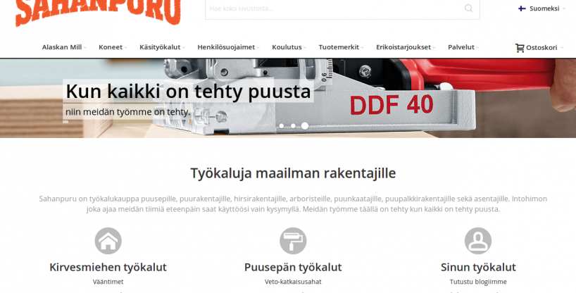 Tehtyjä: Sahapuru.com konversio-optimointi